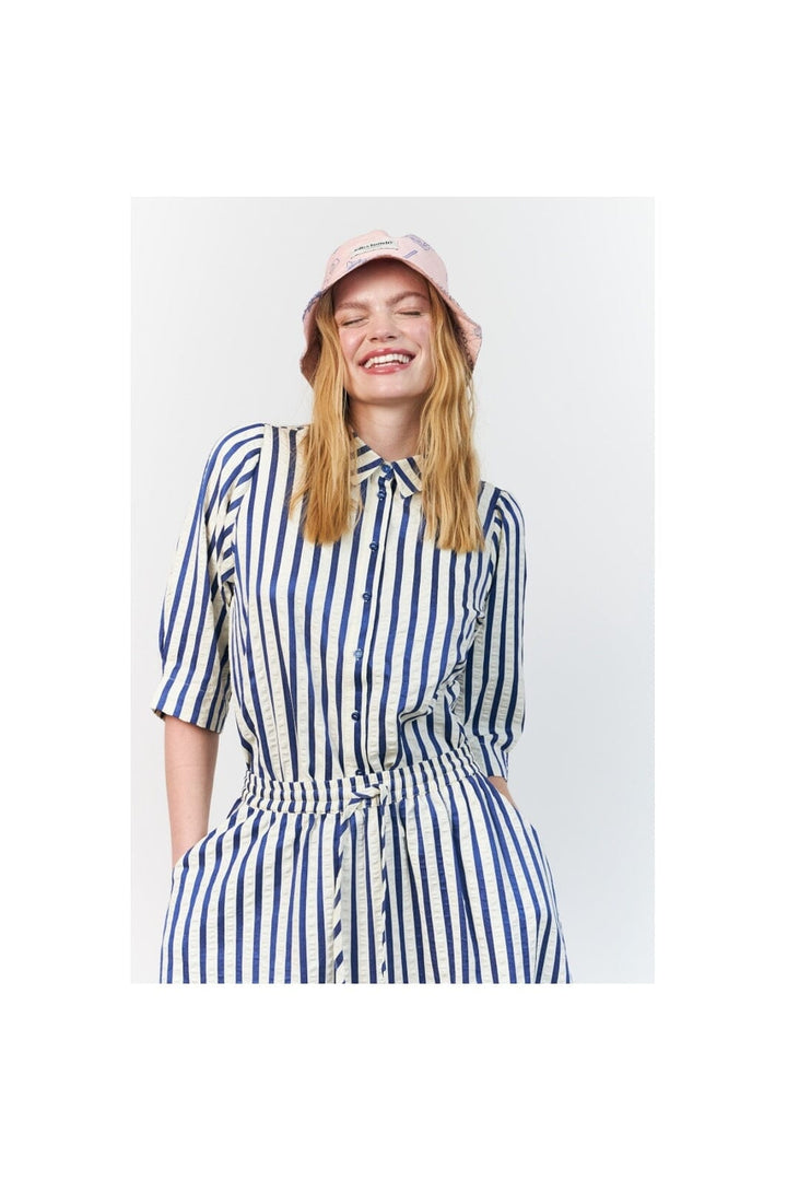 Lollys Laundry - Bonoll Shirt Ss 26270-1028 - 20 - Blue