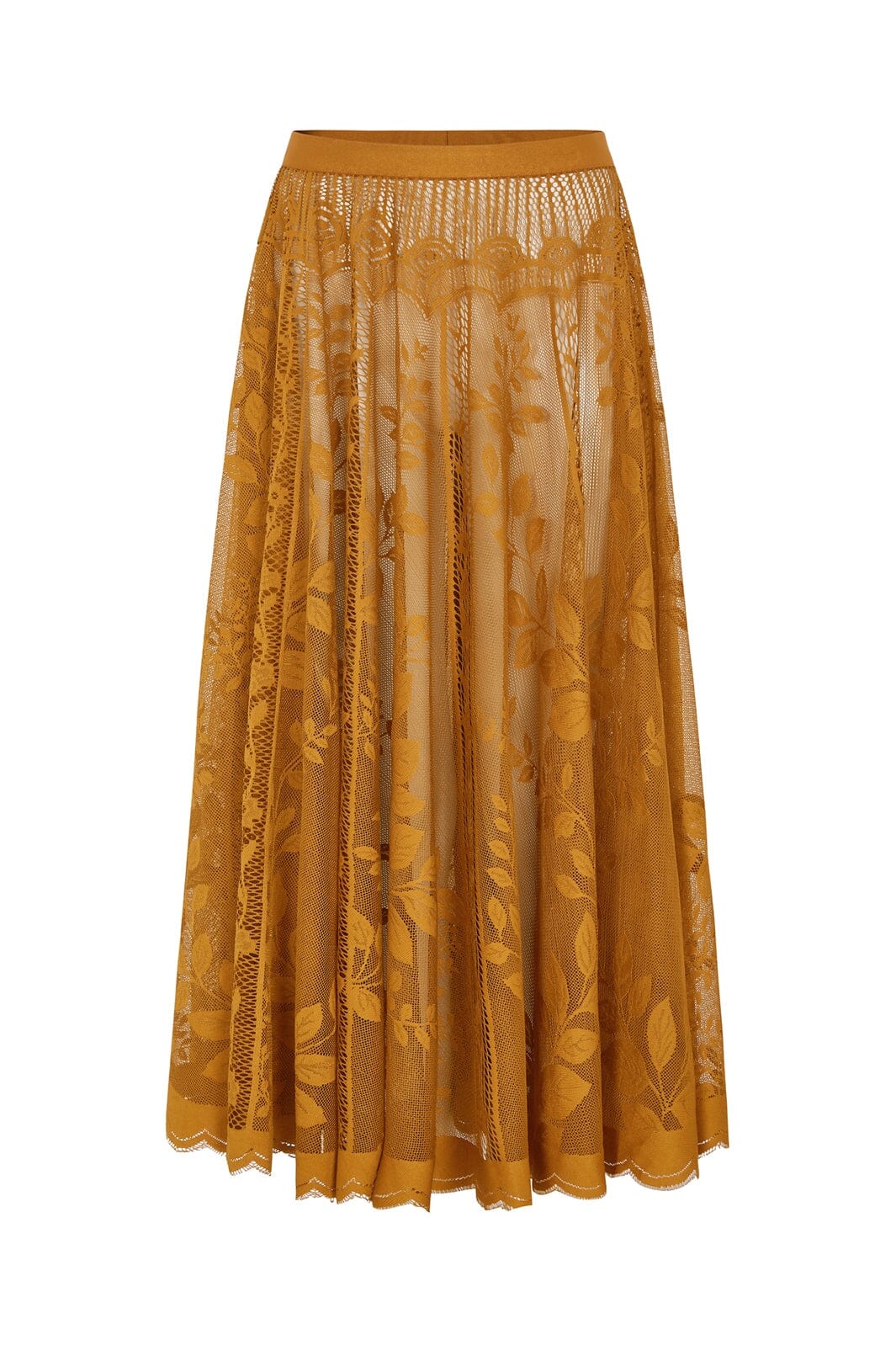 Lollys Laundry - Collinsll Midi Skirt 26493-2035 - 54 - Rust