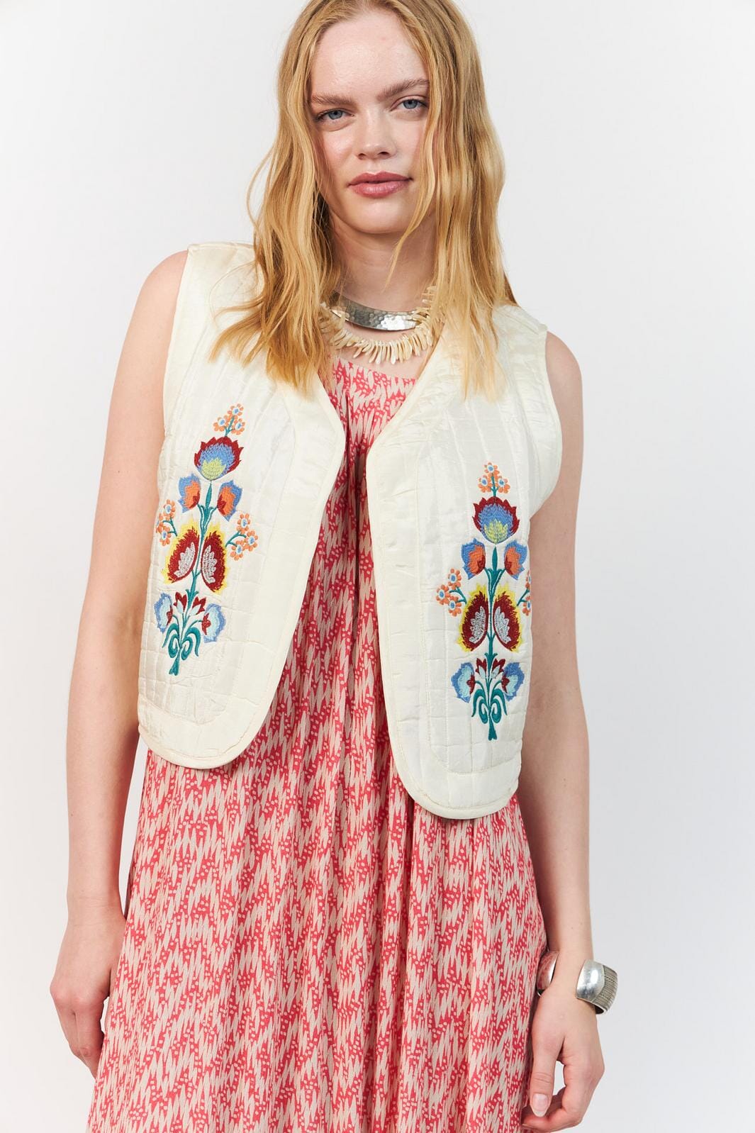 Lollys Laundry - Mistll Vest Sl26287-1035 - 02 Creme