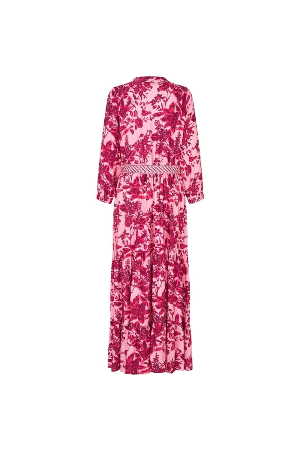 Lollys Laundry - Neell Maxi Dress 3/4 26117-3009 - 51 - Pink