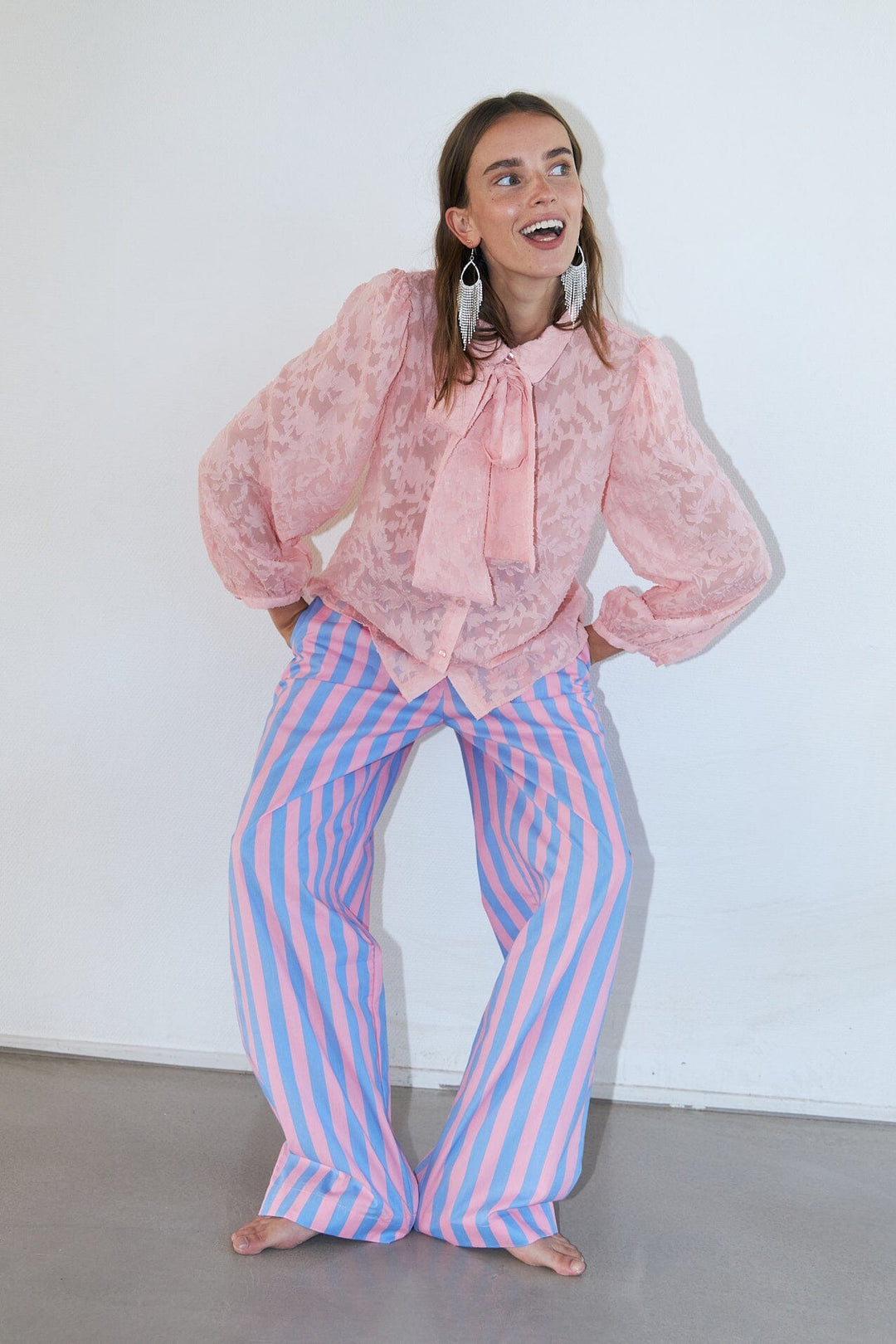 Lollys Laundry - Ritall Pants26154-2049 - 80 Stripe Bukser 