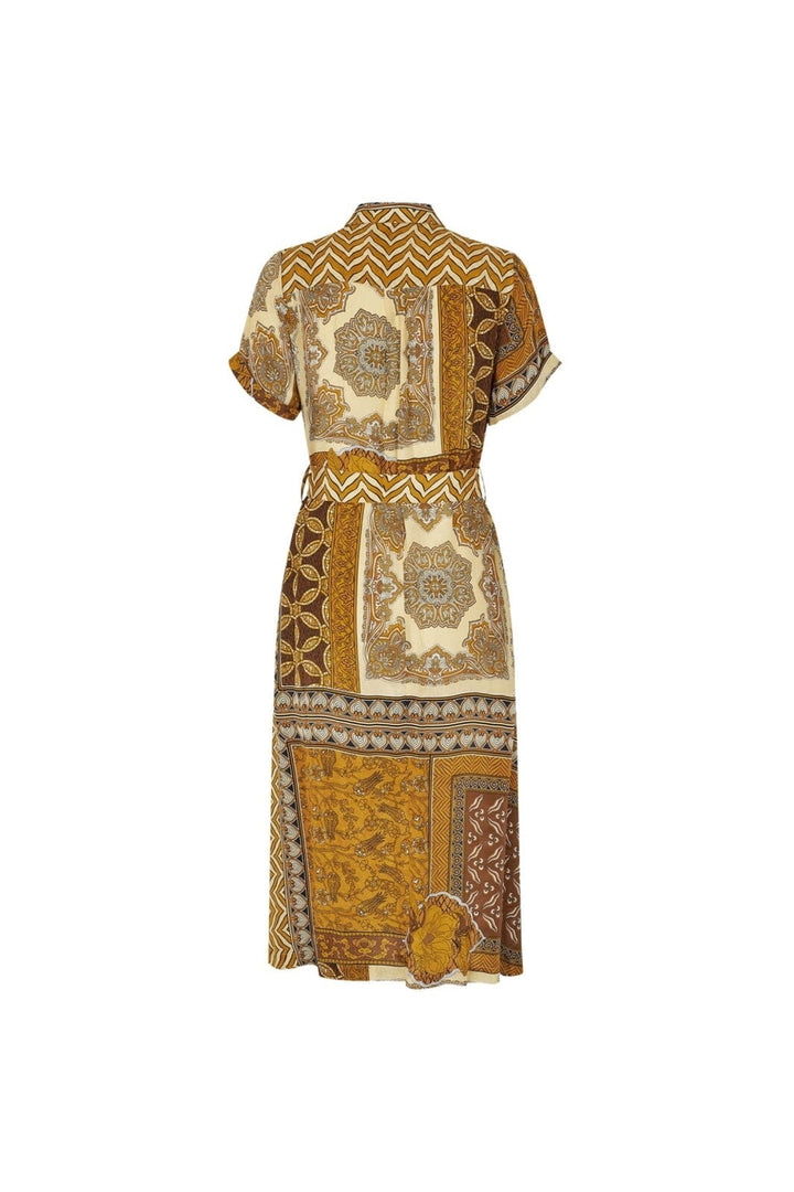 Lollys Laundry - Tullell Midi Dress Ss 26153-3022 - 64 - Graphic Print