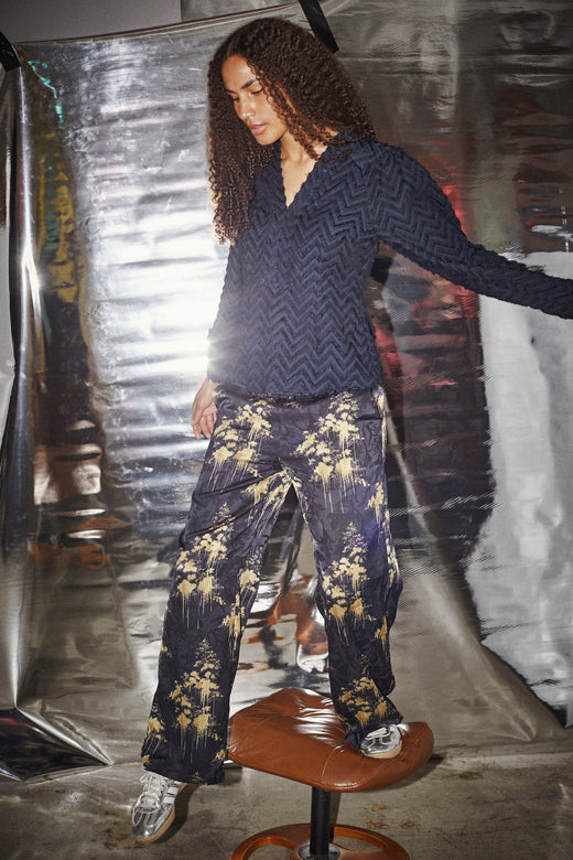 Love & Divine - Love1024-46 19106 - 003 - Black/Gold Bukser 