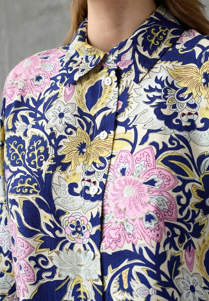 Love & Divine - Love1338-3 19917 - 801 - Navy Paisley