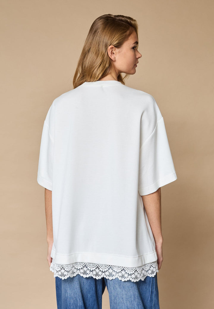 Love & Divine - Love1462 19468 - 100 - White Lace T-shirts 