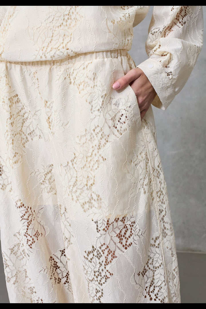 Love & Divine - Love1525 19782 - 115 - Cream Bukser 