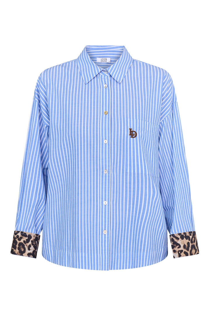 Love & Divine - Love1555-8 20499 - 834 - Stripe/Leo Skjorter 