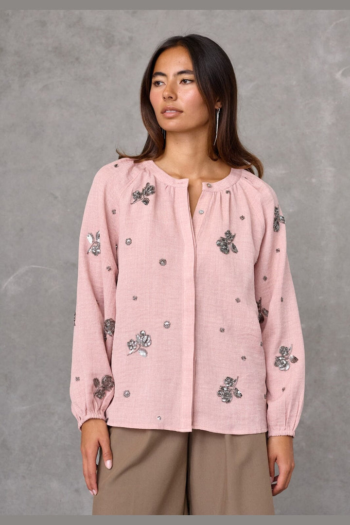 Love & Divine - Love1642 20281 - 513 - Mauve Sequins