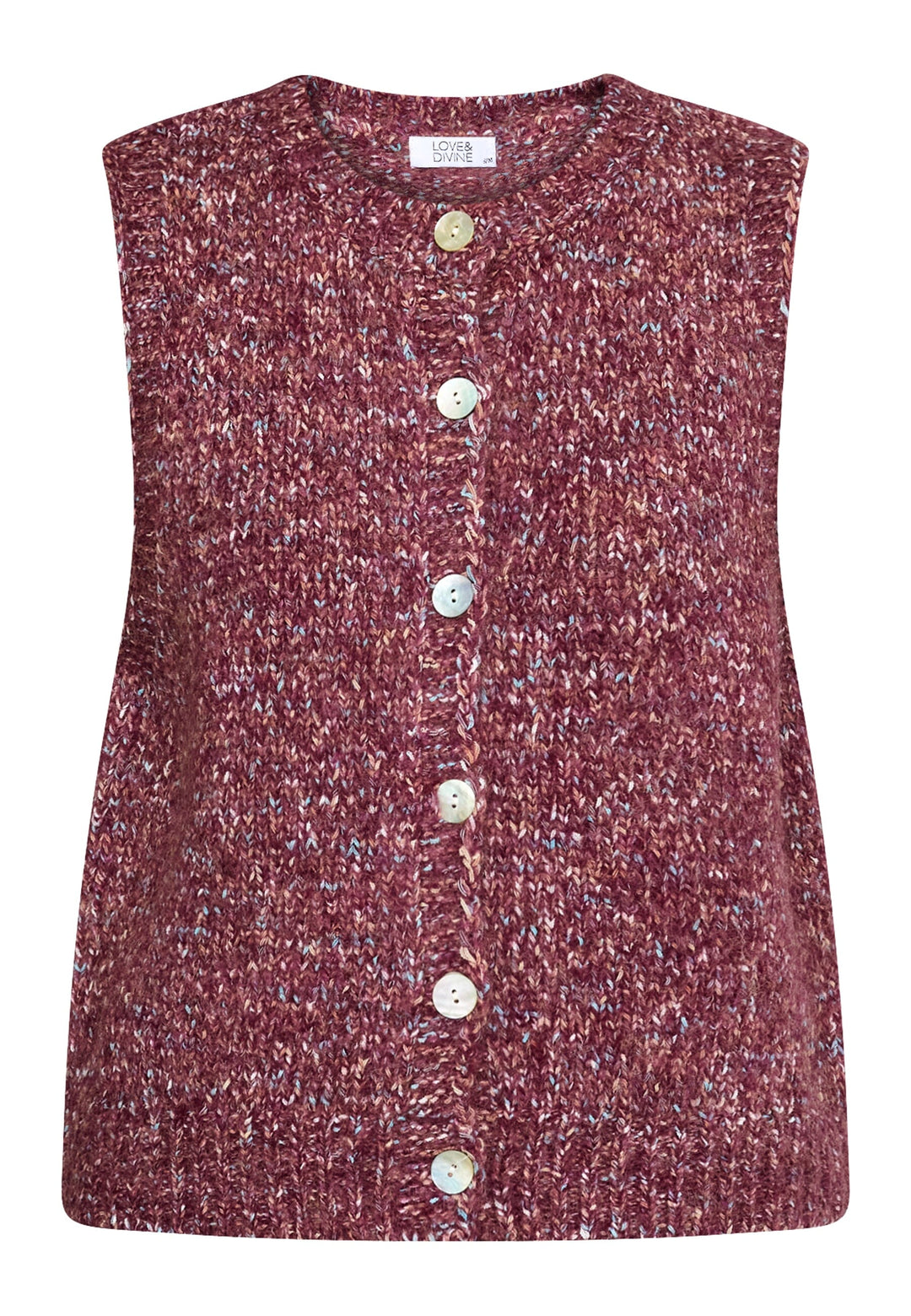 Love & Divine - Love1658 20401 - 587 - Bordeaux Mel. Veste 