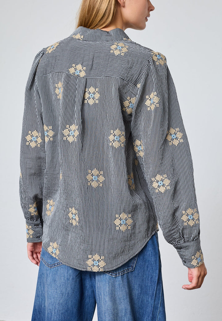 Love & Divine - Love919-19 19331 - 831 - Black Stripes Skjorter 