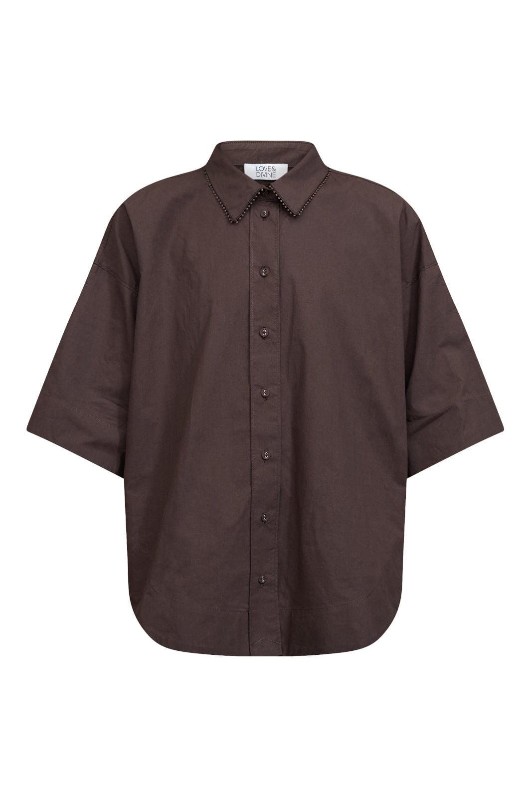 Love & Divine - Love971-15 19850 - 222 - D. Chocolate Skjorter 