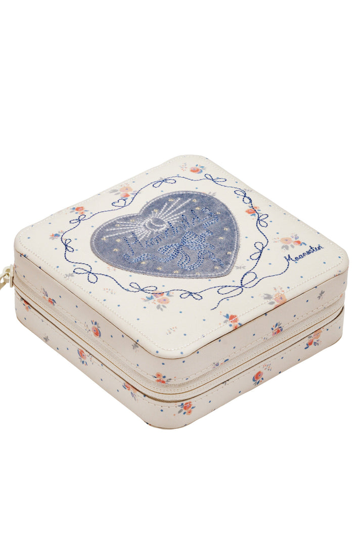 Maanesten - Amelia Jewelry Box 4192 - Sky Blue Accessories 