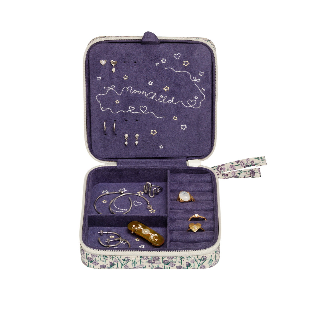 Maanesten - Amelia Jewelry Box 4195 - Sky Purple Heart Accessories 