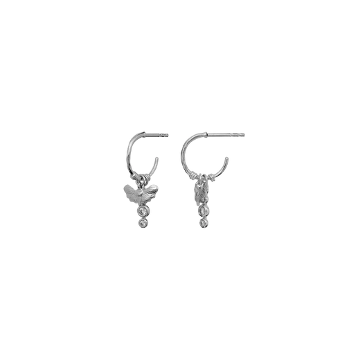 Maanesten - Fauna Ørering 10176c - Forsølvet Øreringe 