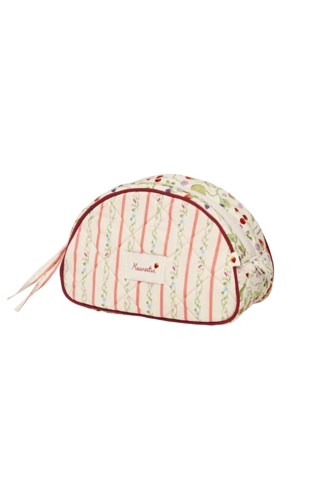 Maanesten - Makeup Bag Medium Summer Stripes Peach - 4113 Toilettasker 