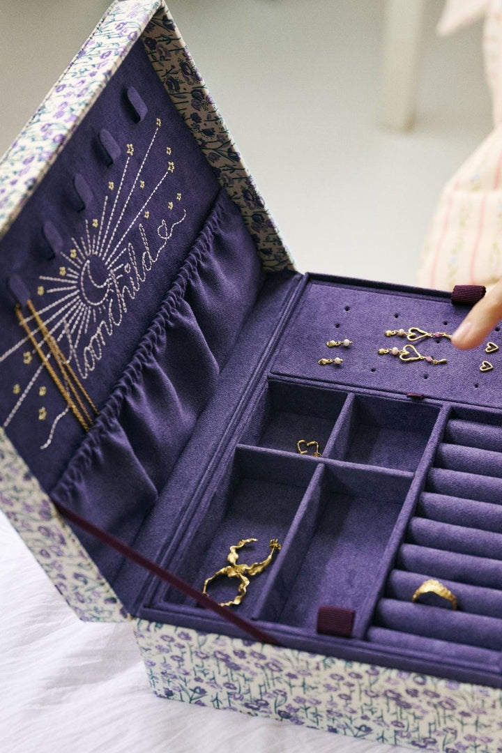 Maanesten - Margaret Jewelry Box 4194 - Purple Heart Accessories 