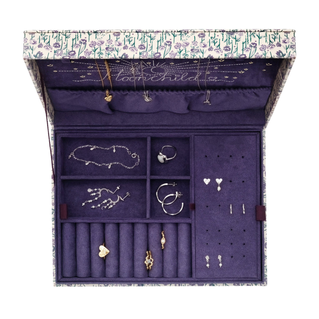 Maanesten - Margaret Jewelry Box 4194 - Purple Heart Accessories 