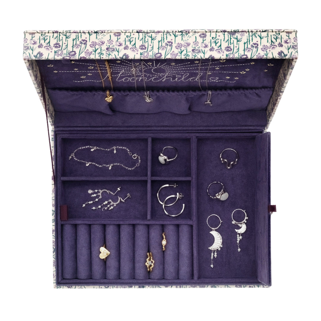 Maanesten - Margaret Jewelry Box 4194 - Purple Heart Accessories 