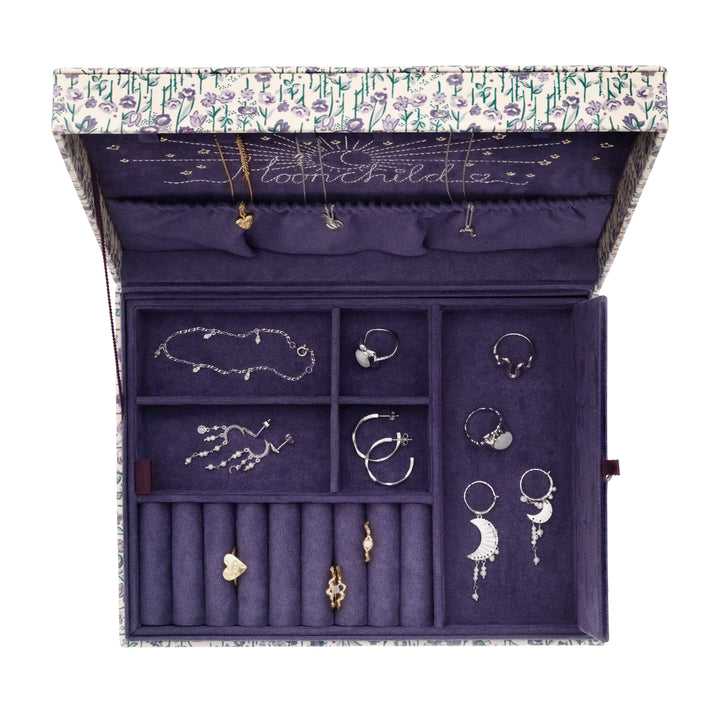 Maanesten - Margaret Jewelry Box 4194 - Purple Heart Accessories 
