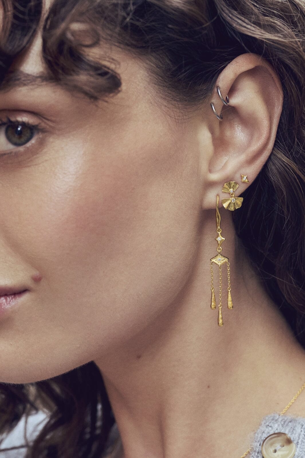 Maanesten - Odile Earrings - 10039a
