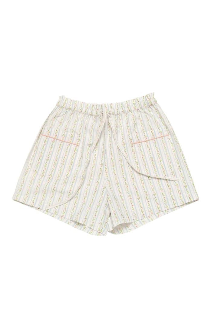 Maanesten - Sanha Shorts Summer Stripe Blue - 4128 Shorts 