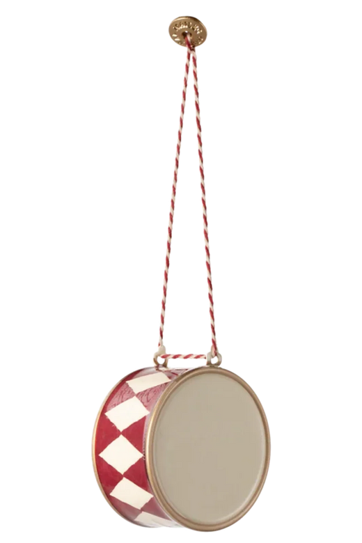 Maileg - Metalophæng, Tromme, Stor - Rød - - 14-4502-00 Jul 