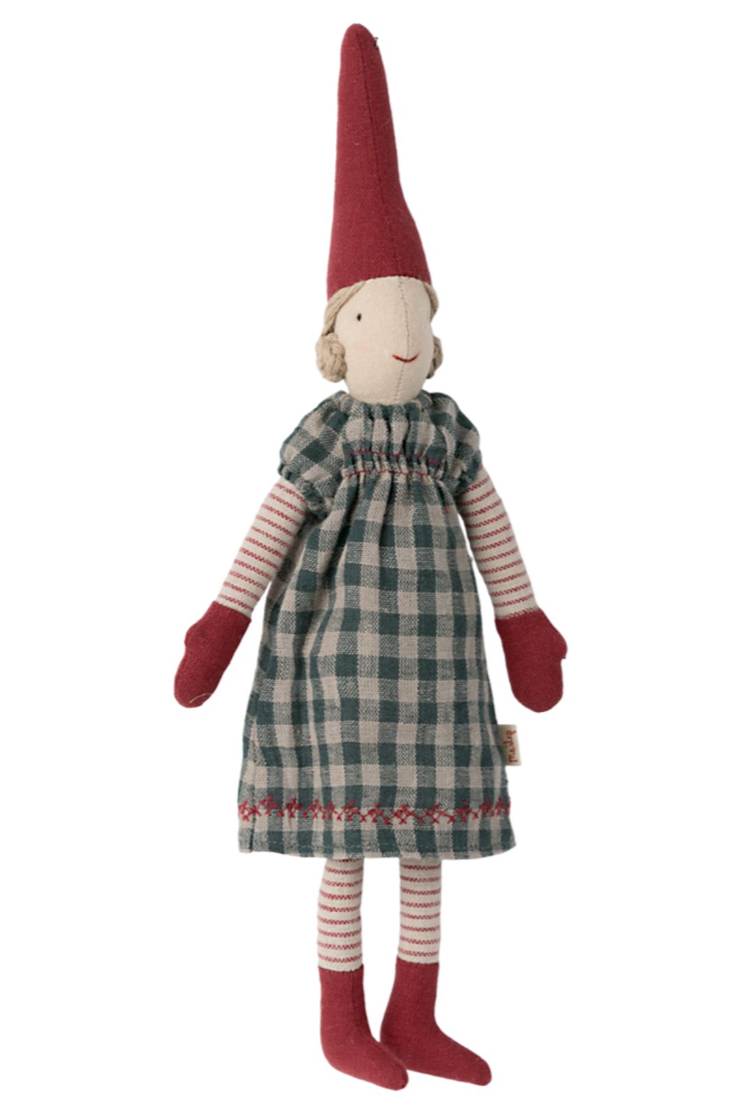 Maileg - Mini Nisser - Pige, Kjole (Size 2) - 14-2420-01 Jul 