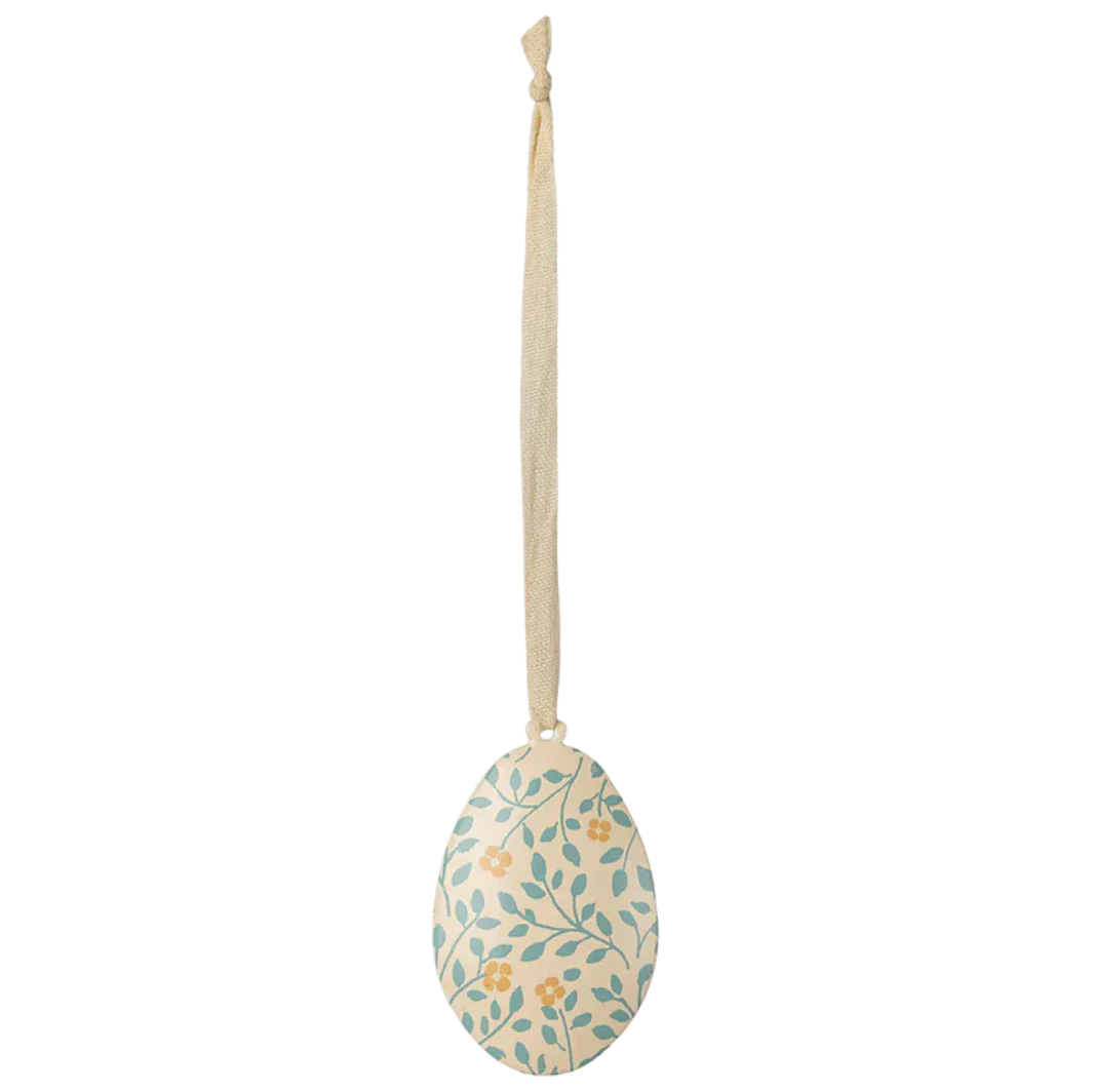 Maileg - Påskeæg Ophæng, Blade - Mint - Onesize Dekoration 