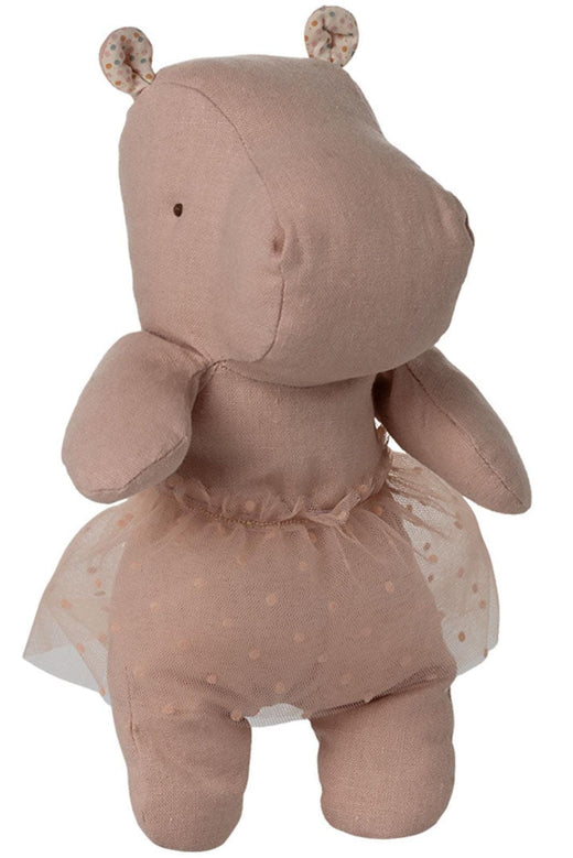 Maileg - Safari Friends, Flodhest M. Tylskørt, Lille - Lys Rosa - Small Legetøj 