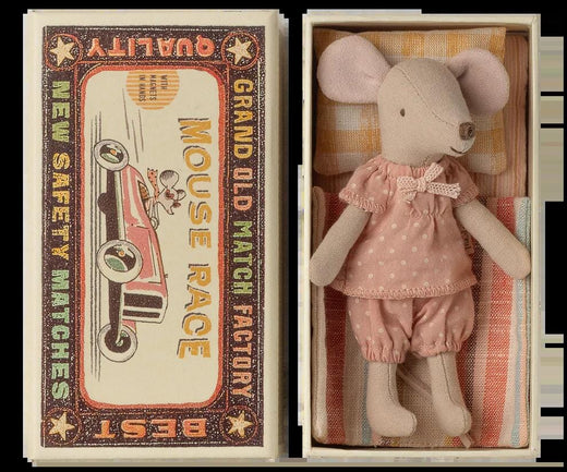 Maileg - Storesøster Mus I Tændstikæske 17-6200-00 Legetøj 