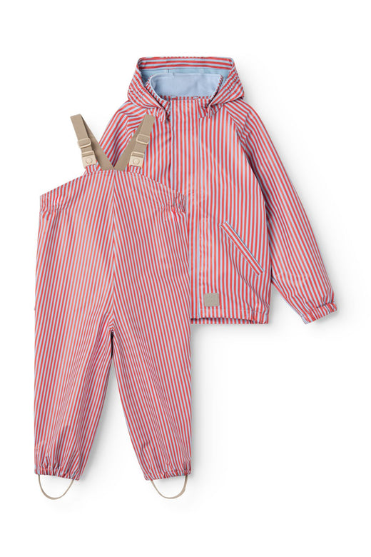 Marmar Copenhagen - Oddy Set 263-680-20 - 1852 - Blue Red Stripes