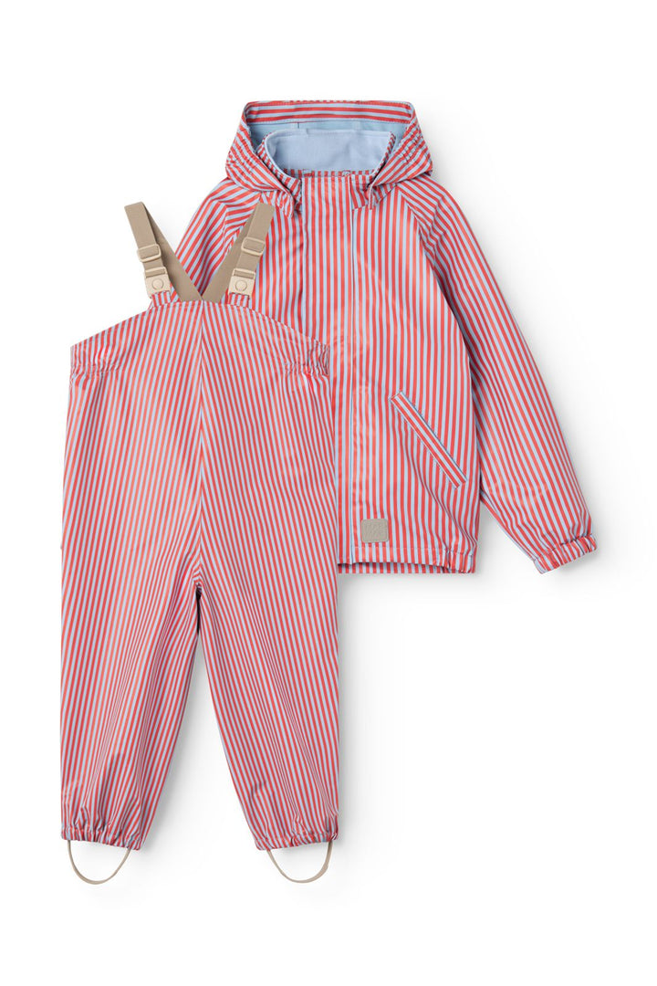 Marmar Copenhagen - Oddy Set 263-680-20 - 1852 - Blue Red Stripes