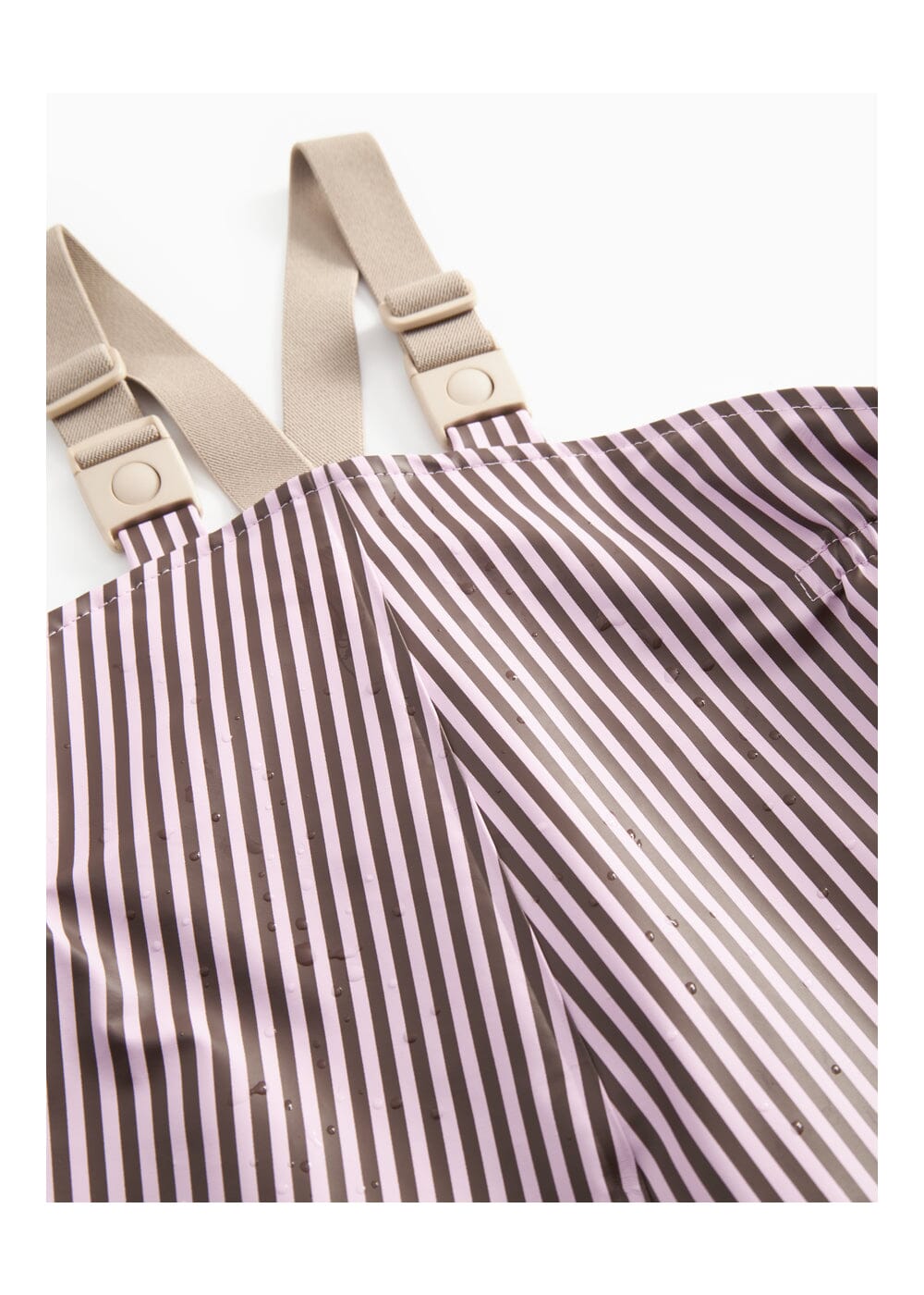 Marmar - Oddy Set - Pink Brown Stripes 1851 Regntøj 
