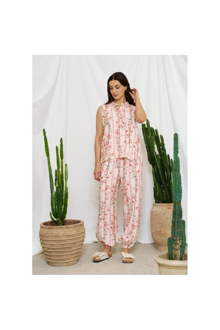 Marta Du Chateau - Mdcamalie Pants 6893 - Rosa2319Tps