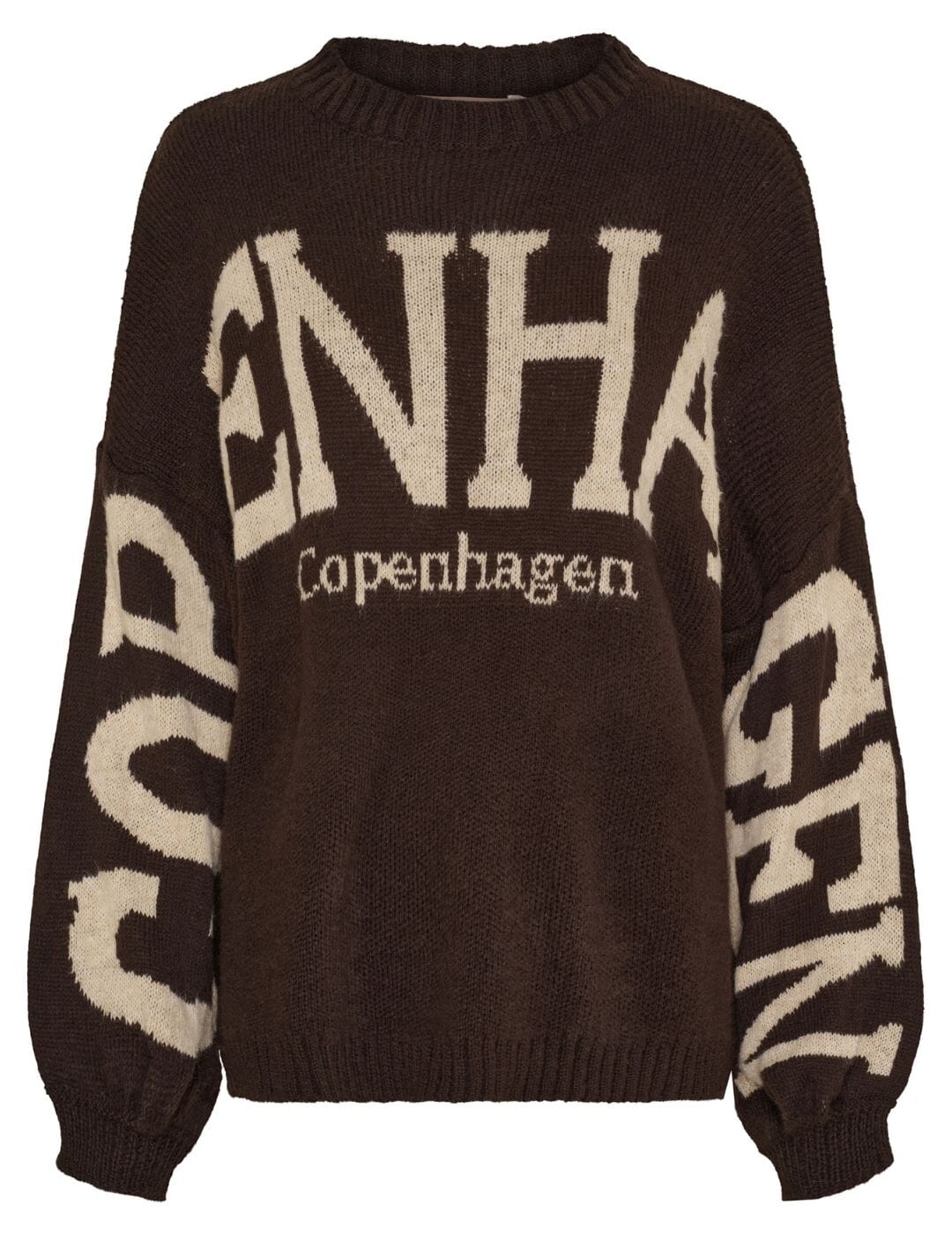 Marta Du Chateau - Mdcaria Knit 8111 - Moro/Fango Strikbluser 