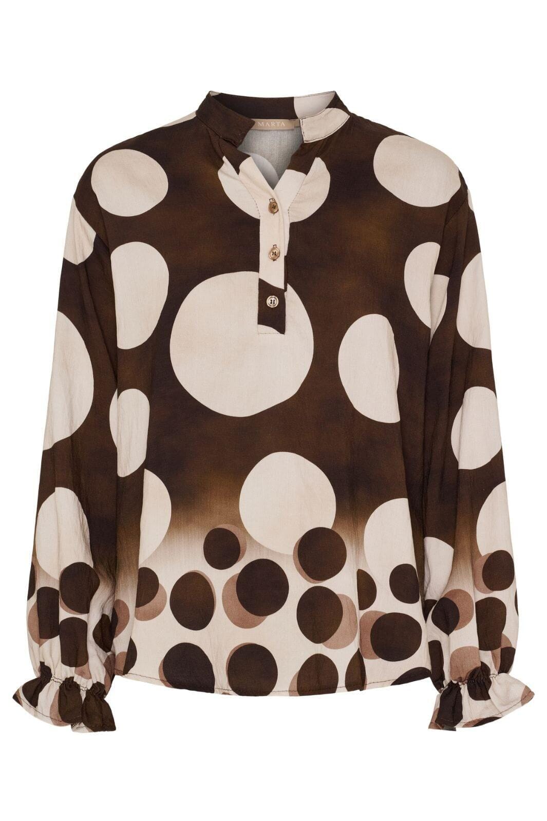 Marta Du Chateau - Mdcaspen Shirt 7704 - Marroneez552Db Skjorter 