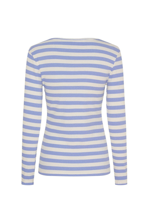 Marta Du Chateau - Mdcbegonia Ls Tee 7702 - Celeste