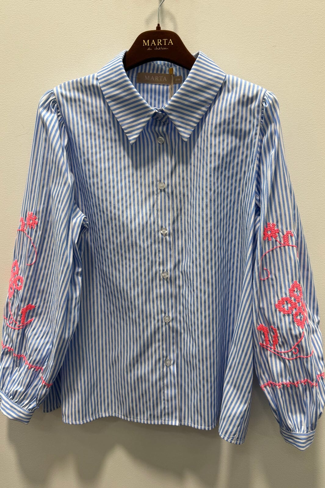 Marta Du Chateau - Mdcbellamy Shirt 58517M - Sky Skjorter 