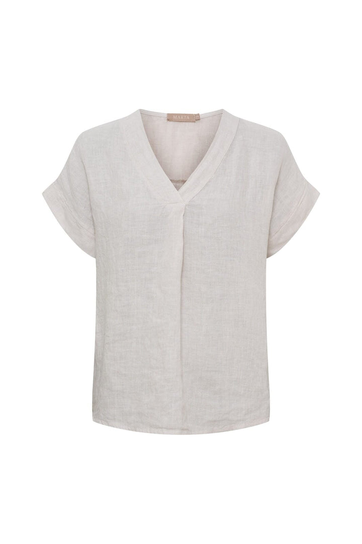 Marta Du Chateau - Mdcbellissima Blouse 86520 - Sabbia