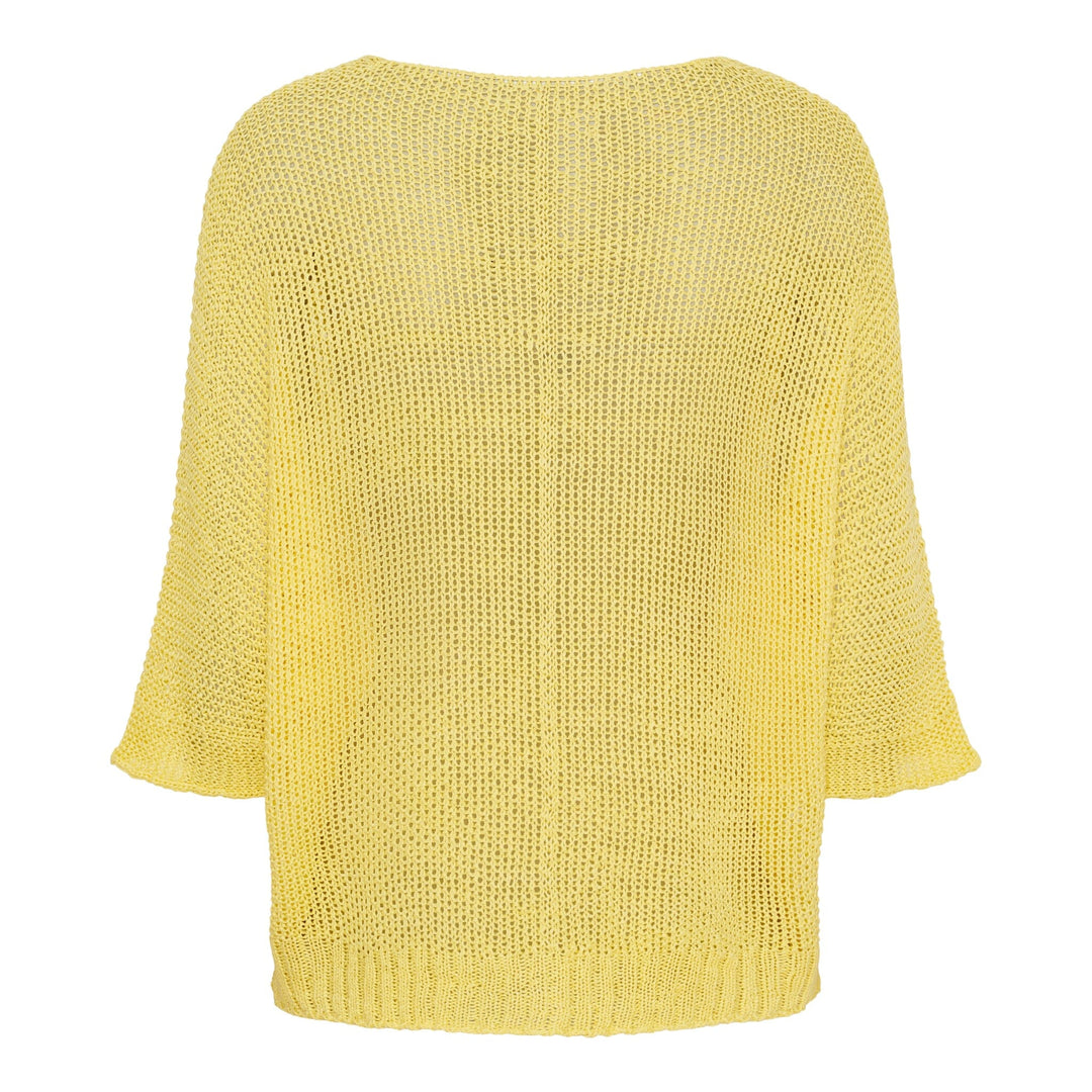 Marta Du Chateau - Mdcbetina Knit 7010 - Yellow108 Strikbluser 