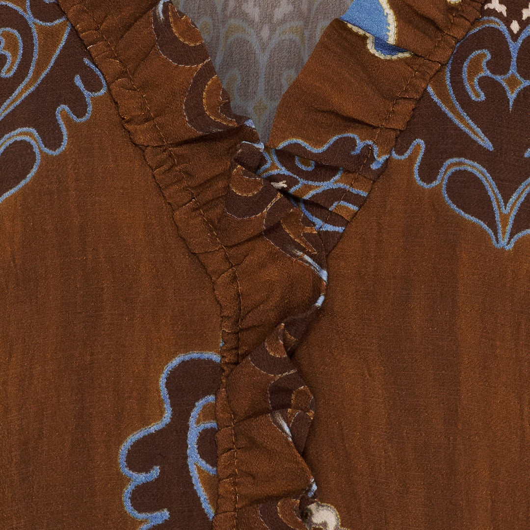 Marta Du Chateau - Mdcbrook Shirt 7648 - Marrone3257Tpk Skjorter 