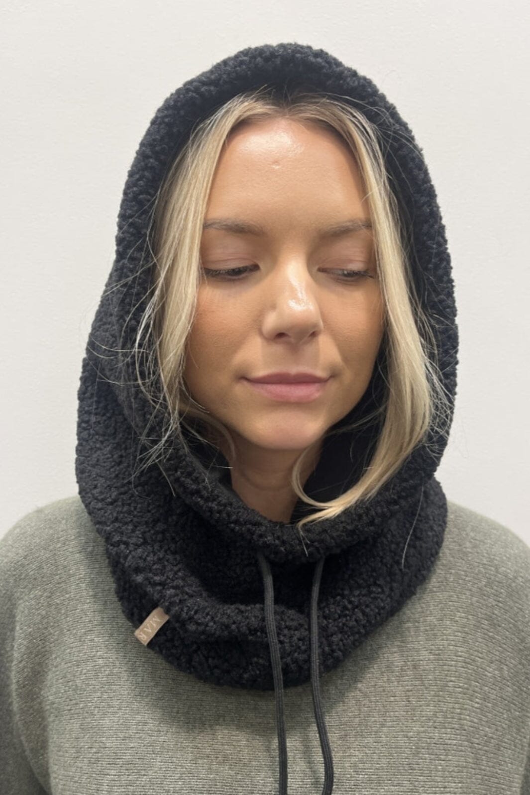 Marta Du Chateau - Mdccleore Teddy Balaclava 172-1400-A - Black