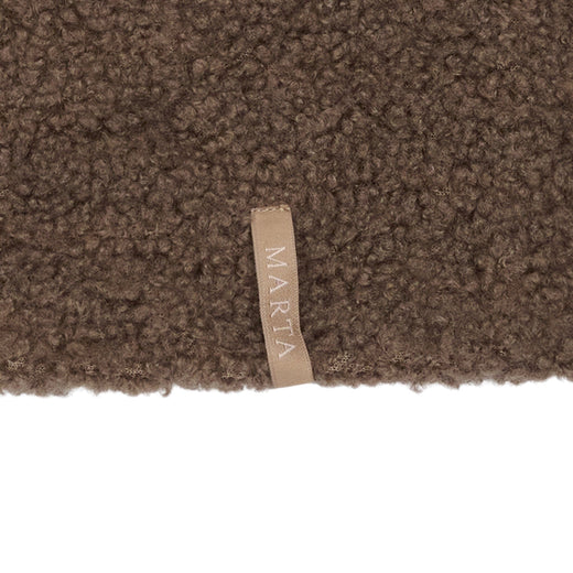 Marta Du Chateau - Mdccleore Teddy Balaclava 172-1400-A - Brown Tørklæder 