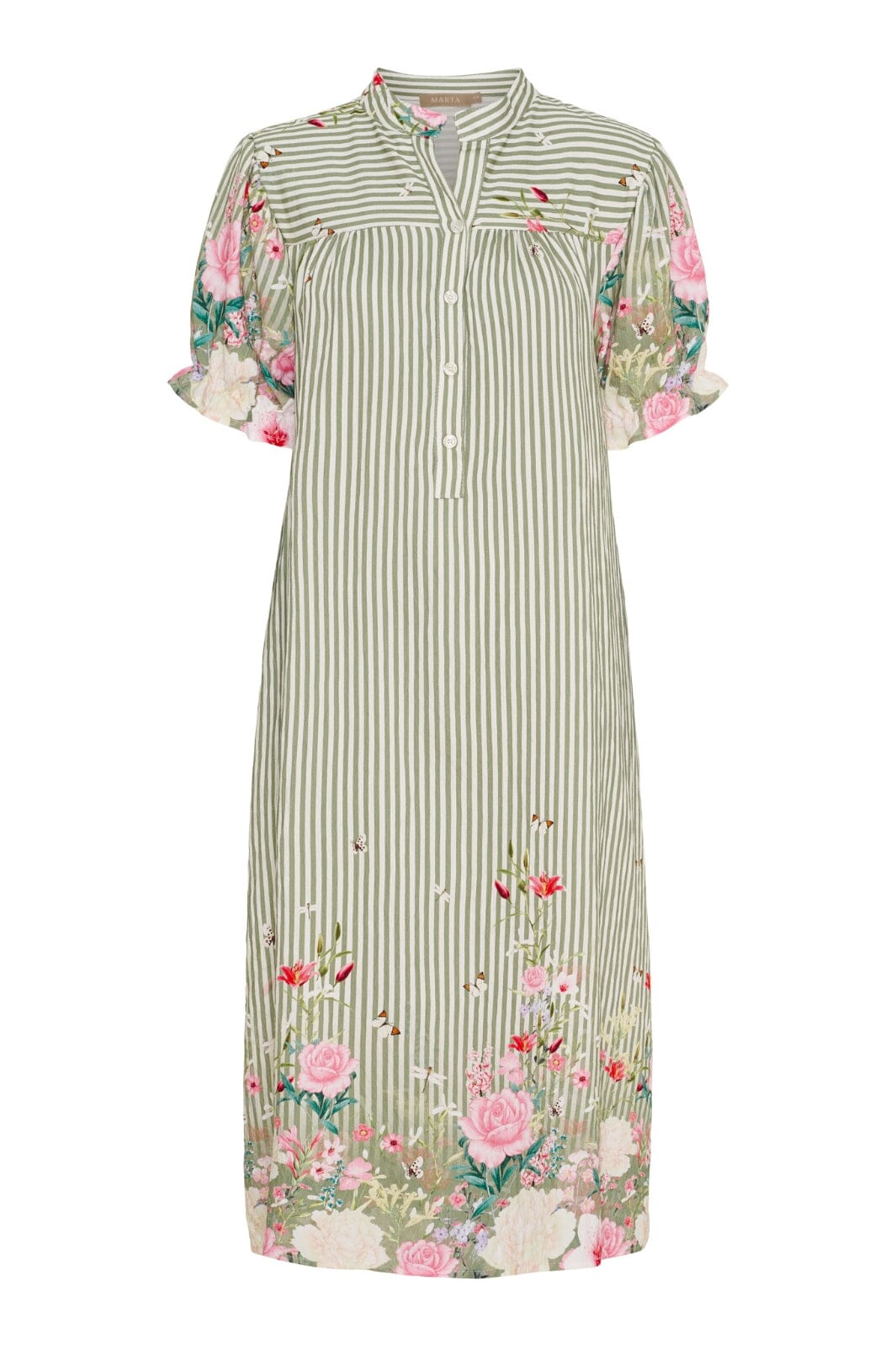 Forudbestilling - Marta Du Chateau - Mdccristina Dress 7263 - Kaki4837Tpg