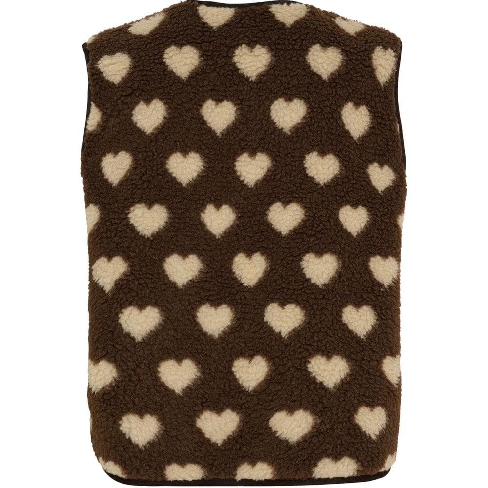 Marta Du Chateau - Mdcdahlia Vest 25710 - Moro/Camello Veste 