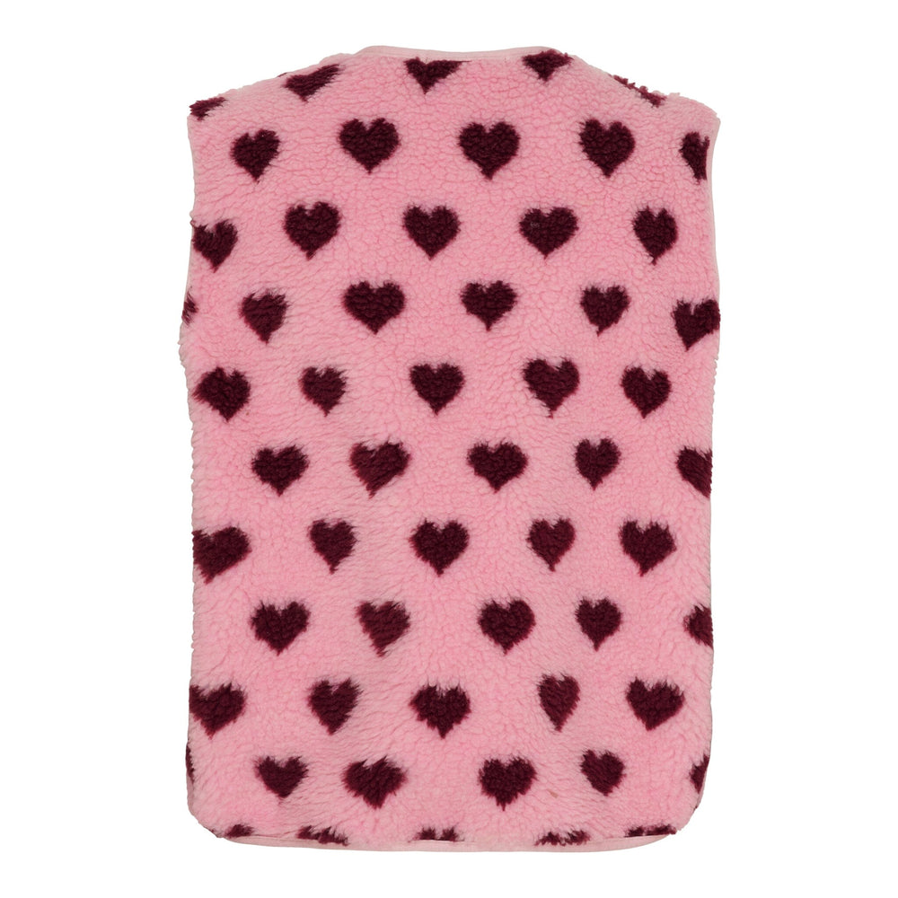 Marta Du Chateau - Mdcdahlia Vest 25710 - Rosa/Bordeaux Veste 