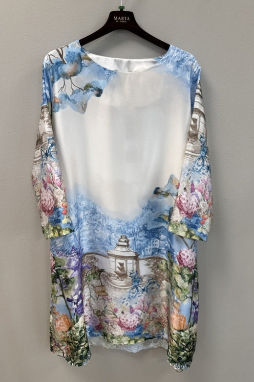 Marta Du Chateau - Mdcfabiana Dress 7872 - Celeste