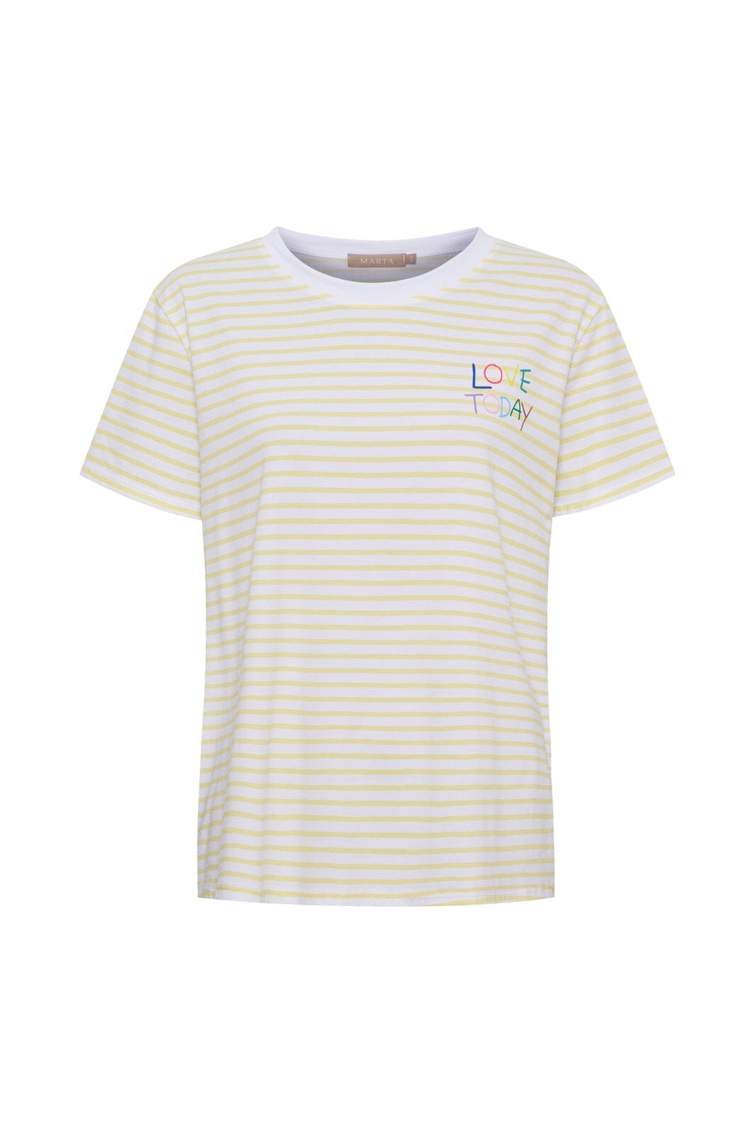 Marta Du Chateau - Mdcfiora Tee 22585 - Yellow