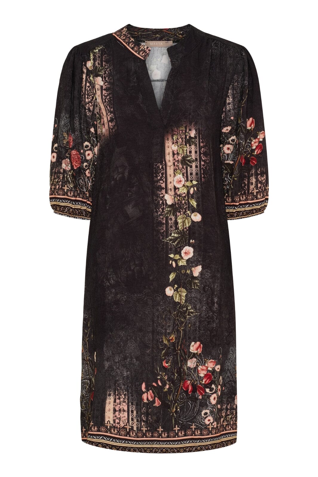 Marta Du Chateau - Mdcgoldie Dress 7474 - Nero5295Tpg Kjoler 