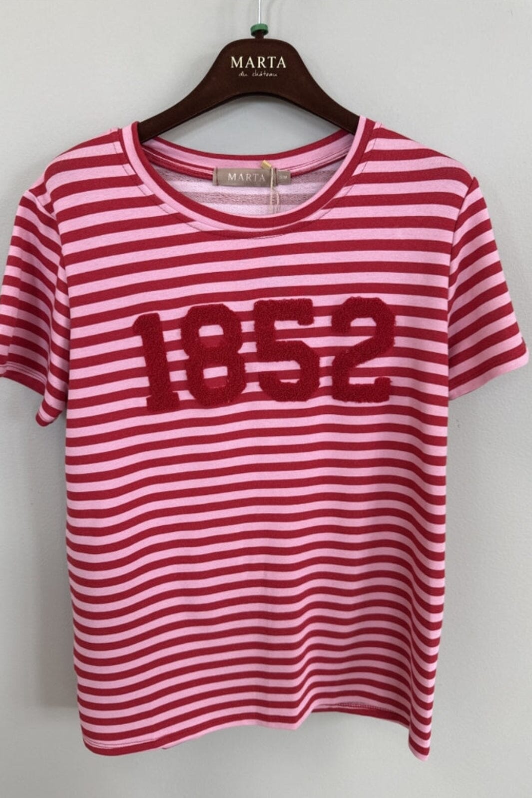 Marta Du Chateau - Mdchertha Tee 84275-1852S - Pink/Red